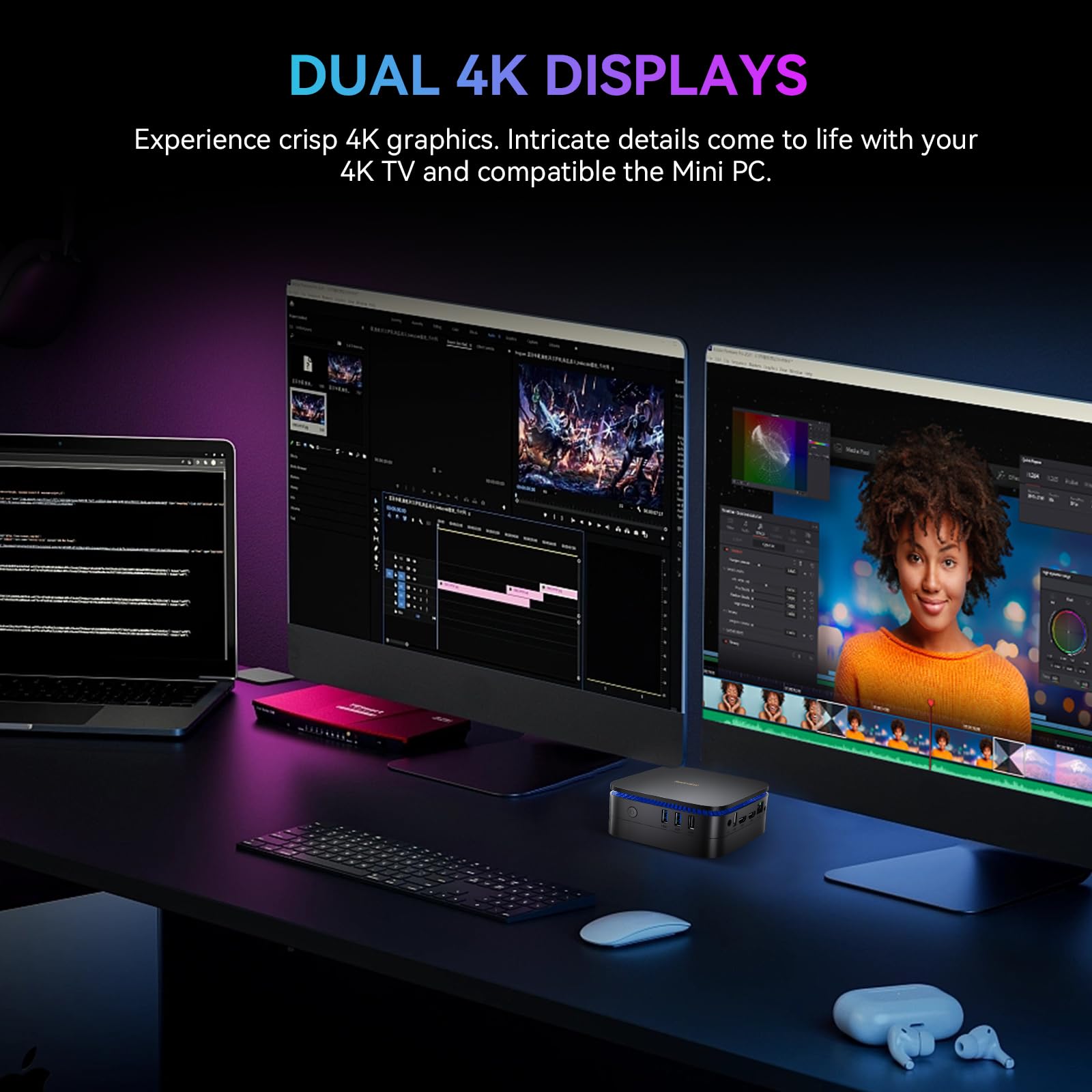 Amazon.com: [3 Year Warranty] Blackview MP60 Silent Mini PC Intel